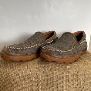Twisted X - Boots/casual shoes - size 9 M - MDMS012 - slip on Mocs ECO TWX